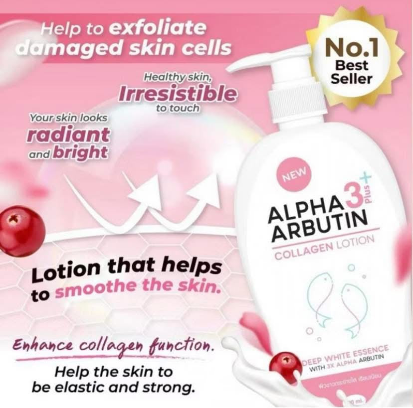 Precious Skin Alpha Arbutin Collagen 3+ Collagen Lotion 500ml