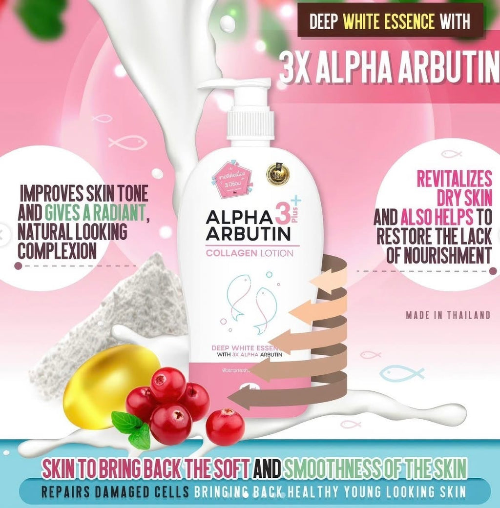 Precious Skin Alpha Arbutin Collagen 3+ Collagen Lotion 500ml