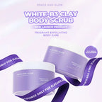 Grace and Glow - White B3 Clay Body Scrub 220g