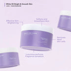 Grace and Glow - White B3 Clay Body Scrub 220g