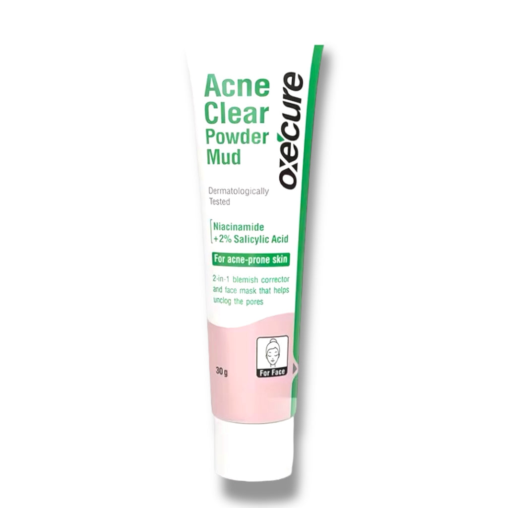 Oxecure - Acne Clear Powder Mud 30g ( Big size )