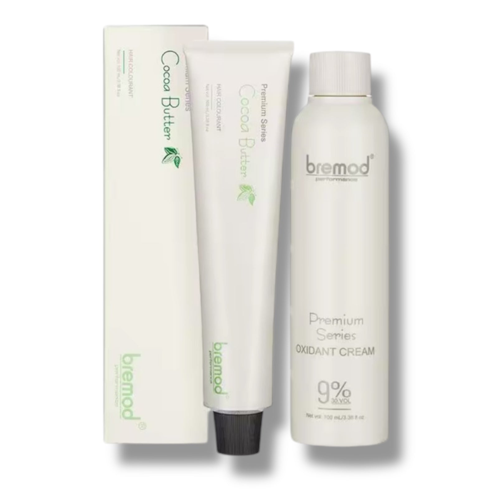 Bremod - Premium “MILK TEA ASH”  BUNDLE 8.17 ( HAIR COLORANT with OXIDIZING CREAM ) - 12% Oxidizer ( COMBO )