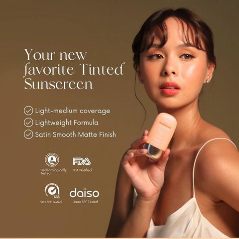 Barefaced - Sunkissed Tinted Sunscreen SPF 50 PA+++ - 50g