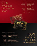 Jennie Moon - 100x Power of Thai Herbs Scrub Soap 160g
