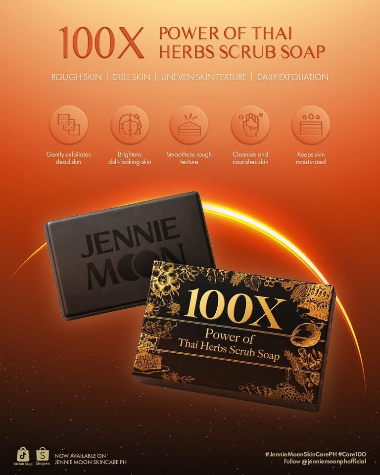 Jennie Moon - 100x Power of Thai Herbs Scrub Soap 160g