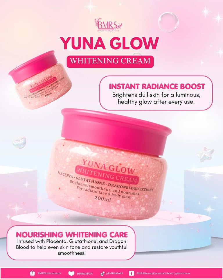 BMRS - Yuna Glow Whitening Cream 200ml