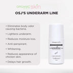 Organic Skin - Intensive Whitening for Sensitive skin “FRAGRANCE FREE” Deo 40ml
