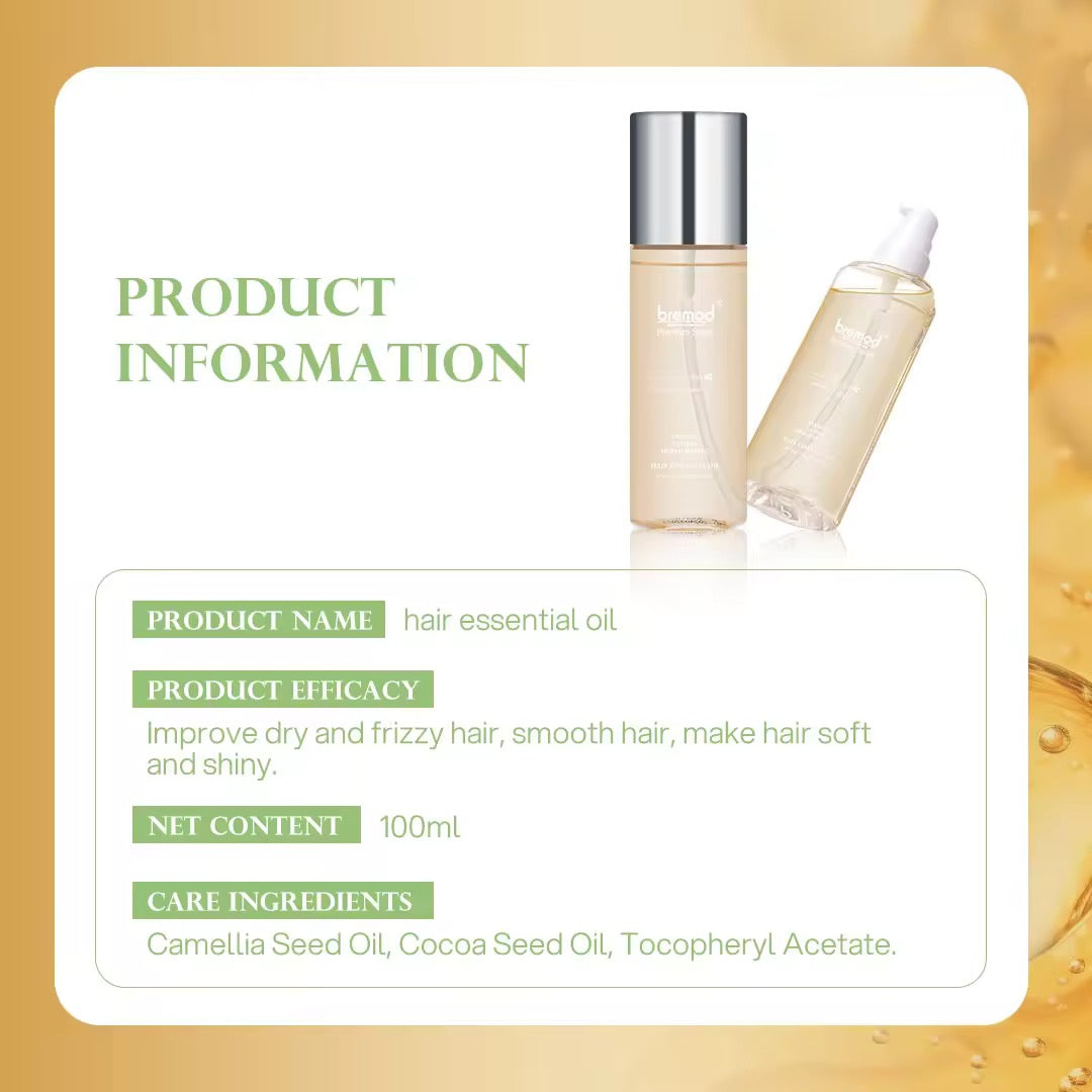 Bremod Premium Series Cocoa Butter Camellia Seed Oil 100ml