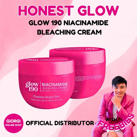 Honest Glow - 190 Niacinamide Bleaching Cream 250g
