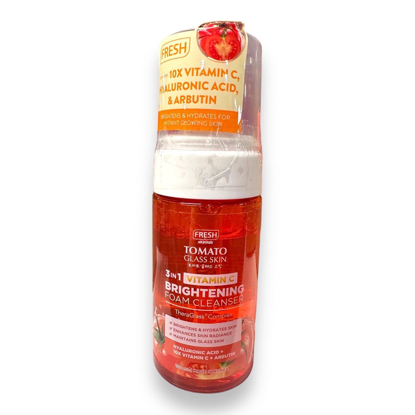 Fresh Skinlab - 3 in 1 Vitamin C Brightening Foam Cleanser 
100 ML