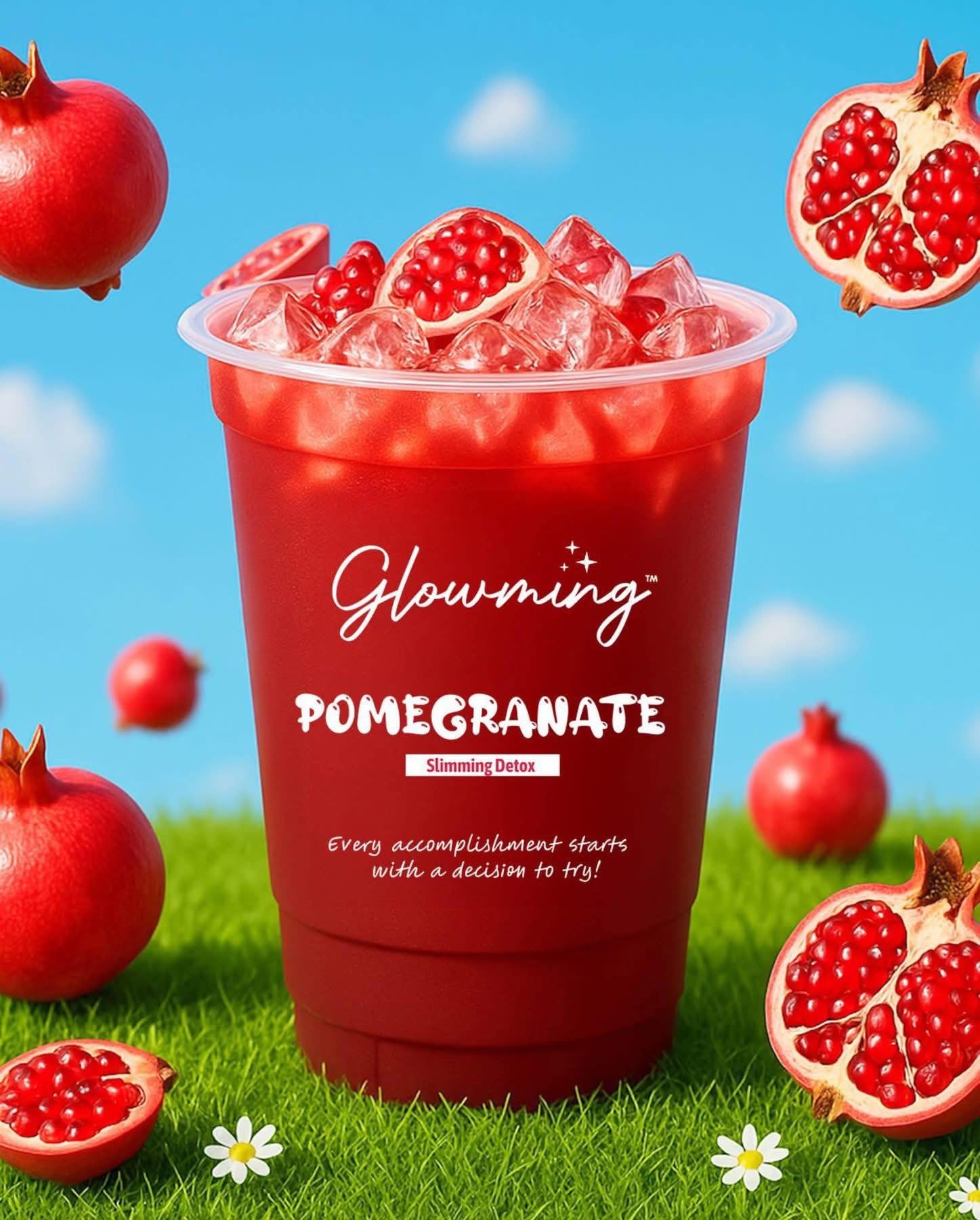 Glowming Detox - POMEGRANATE 10 x 20g