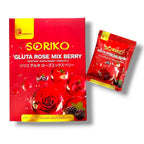 SORIKO - Gluta Rose Mix Berry Dietary Supplement 15g x 15 sachet