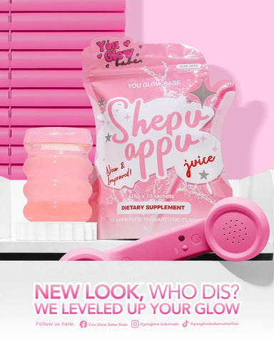 You Glow Babe - SHEPU APPU NEW AND IMPROVED JUICE 150g  ( new formula with probiotic and prebiotic )