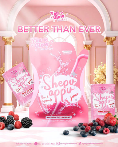 You Glow Babe - SHEPU APPU NEW AND IMPROVED JUICE 150g  ( new formula with probiotic and prebiotic )