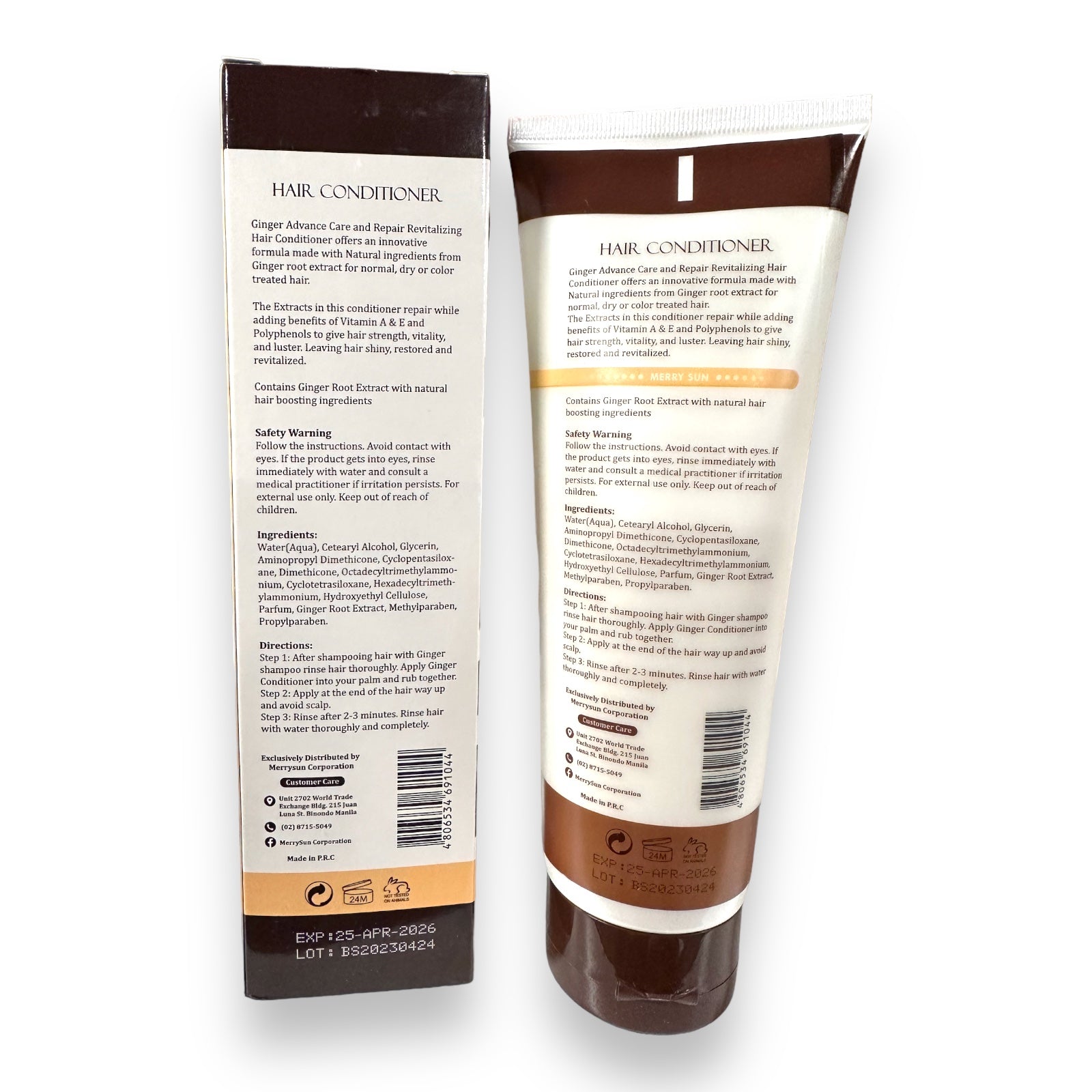 Merry Sun - Ginger Hair CONDITIONER - 250 ML