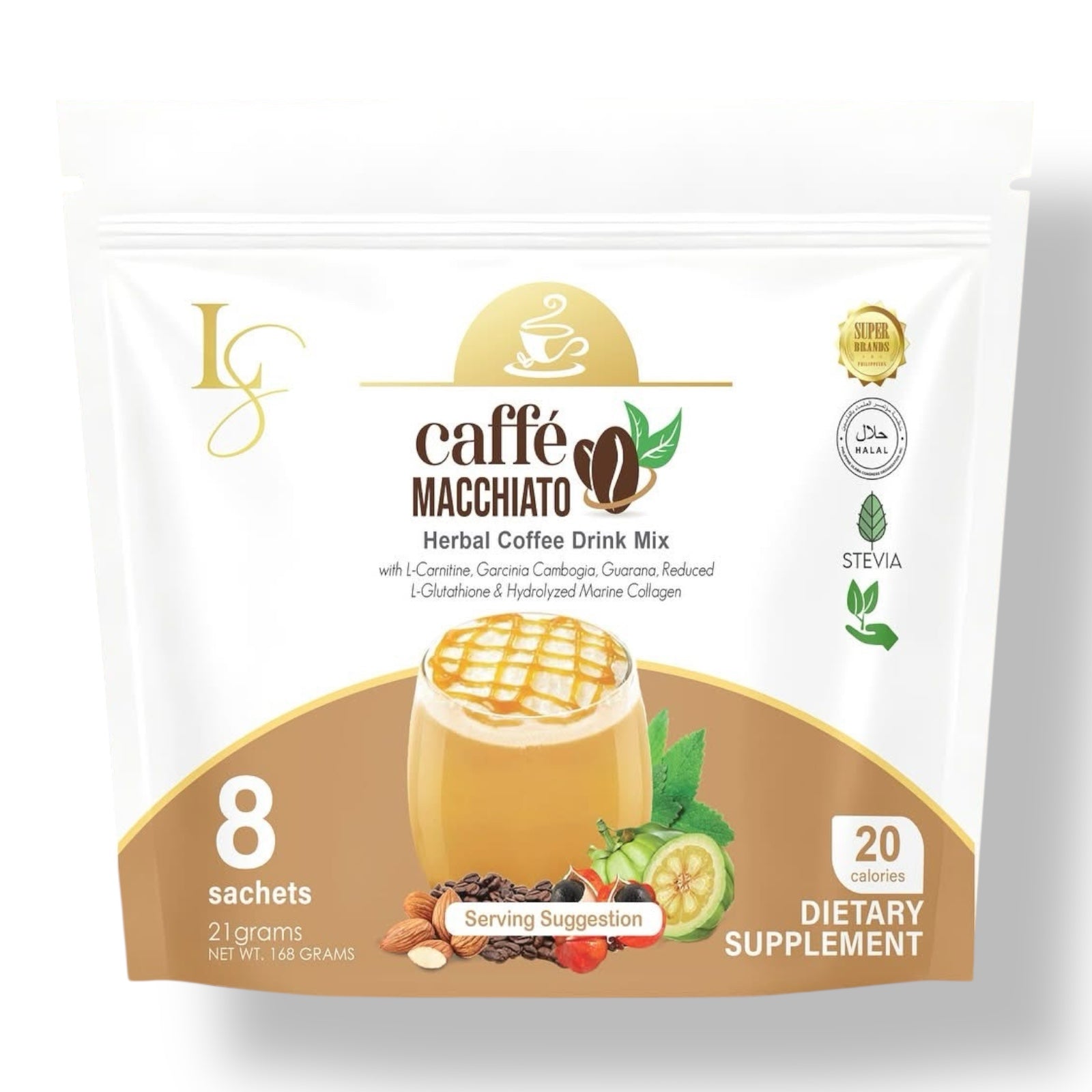 Luxe Slim - Caffe Macchiato - 8 sachet