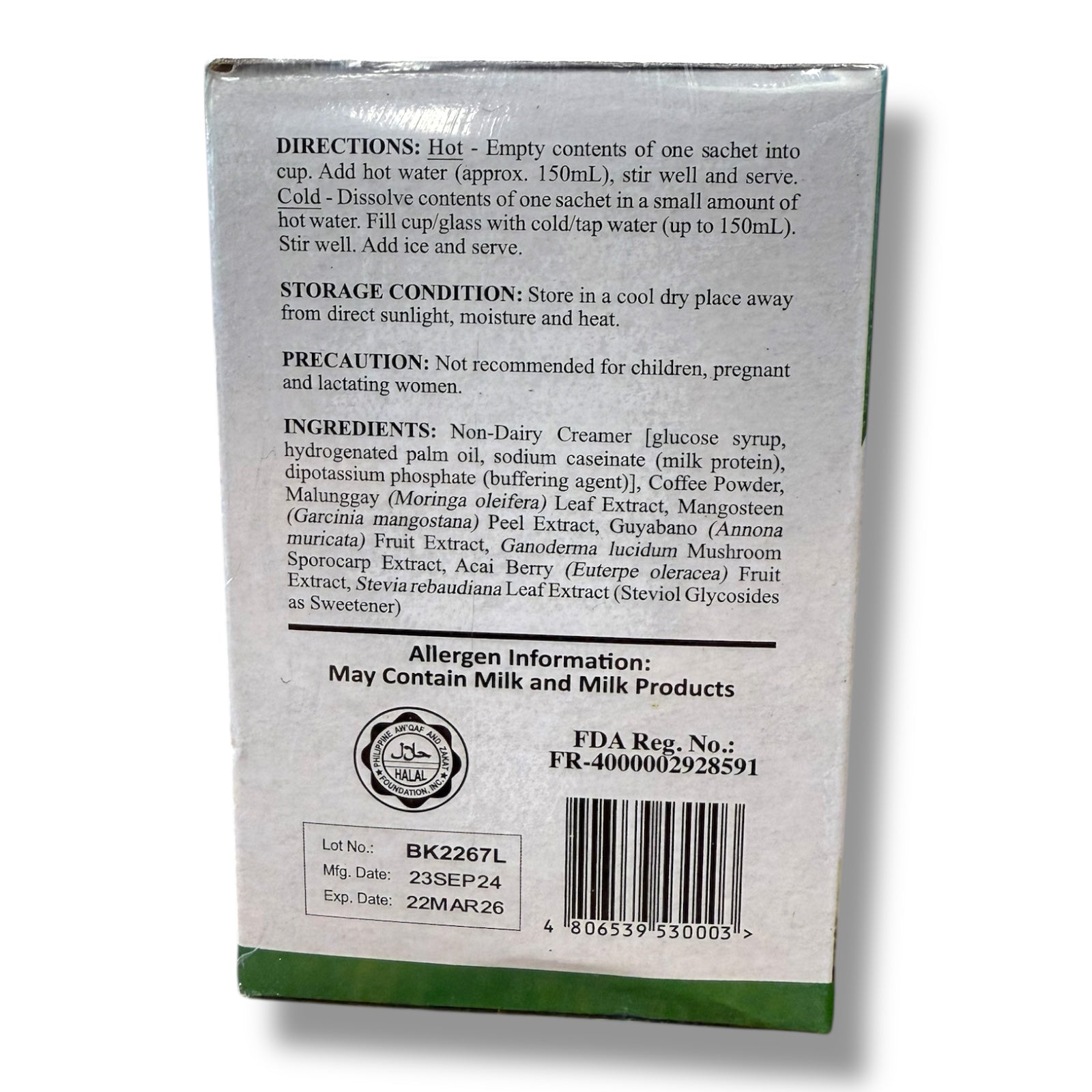 BONA VITA - 8 in 1 Coffee Mix Drink 150g