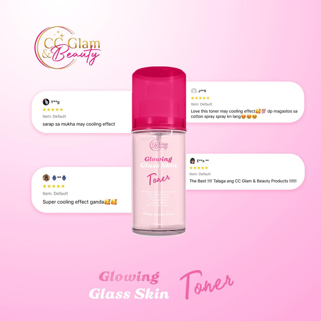 Cris Cosmetics - Glowing Glass Skin Toner 75 ml