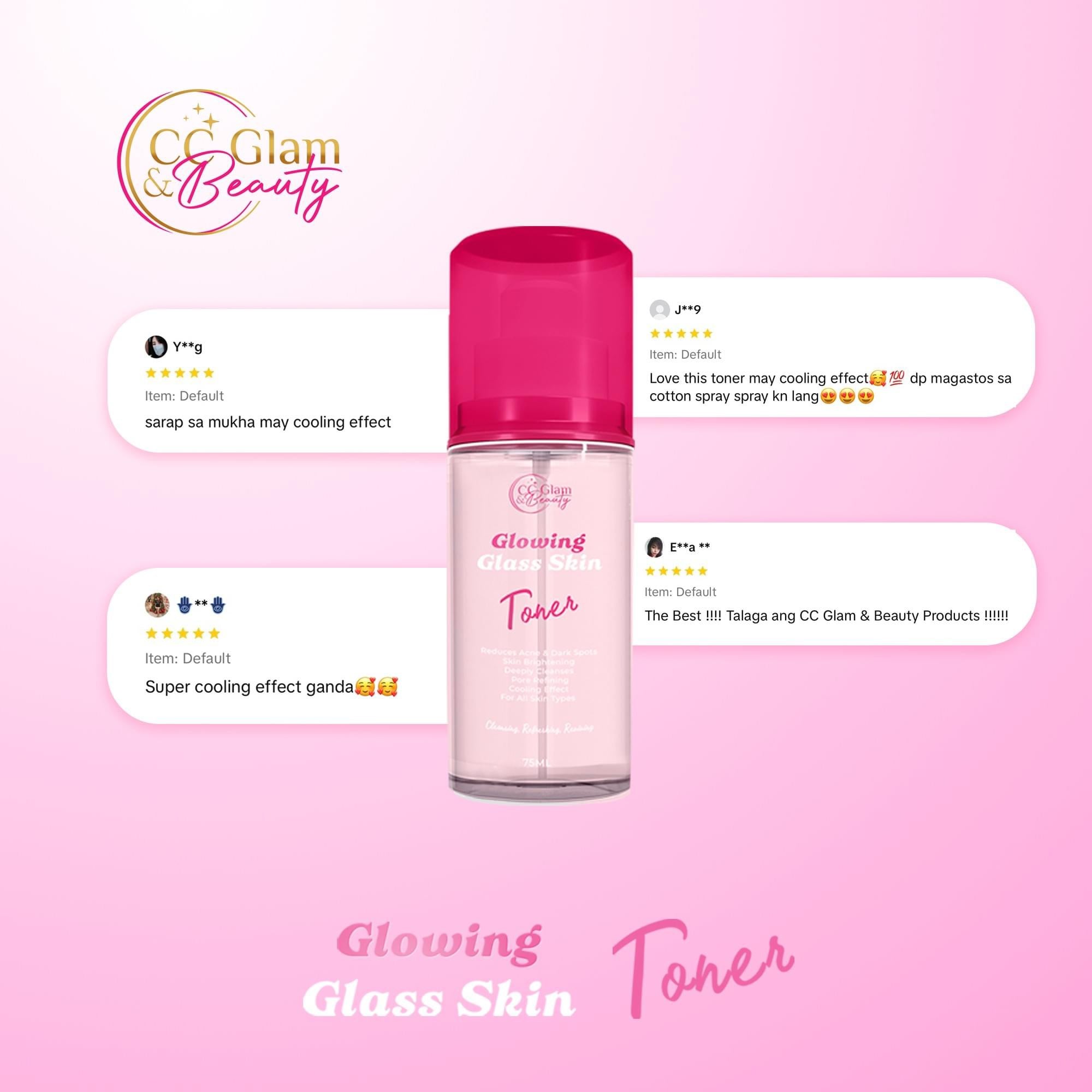 Cris Cosmetics - Glowing Glass Skin Toner 75 ml