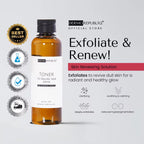 DERMOREPUBLIQ - TONER 7% Glycolic ( AHA ) Skin Renewing Solution ( TONER )