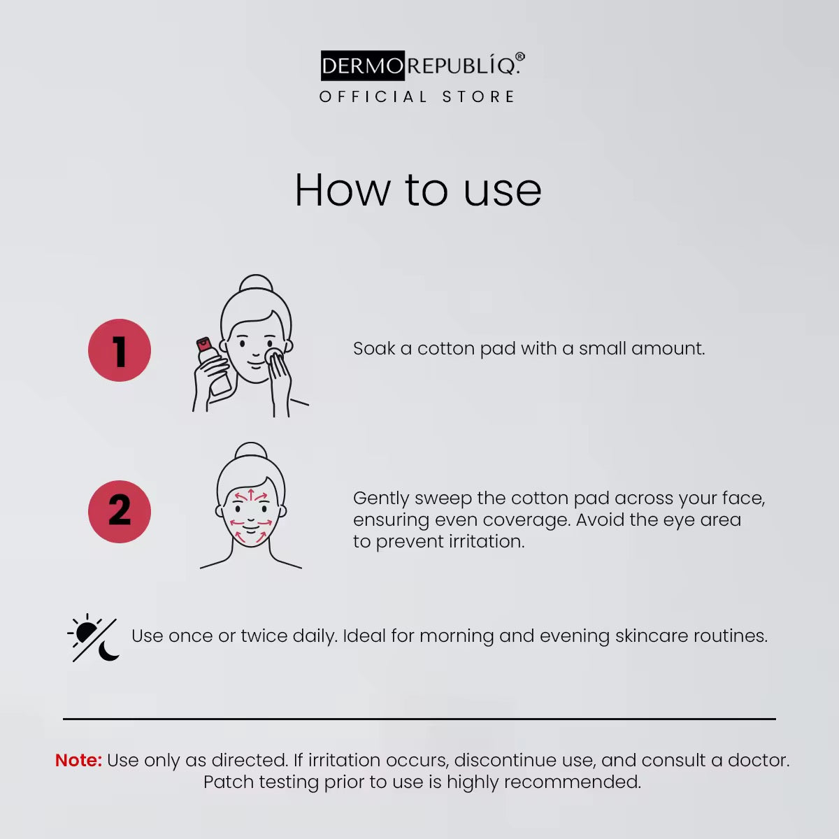 DERMOREPUBLIQ - TONER 7% Glycolic ( AHA ) Skin Renewing Solution ( TONER )