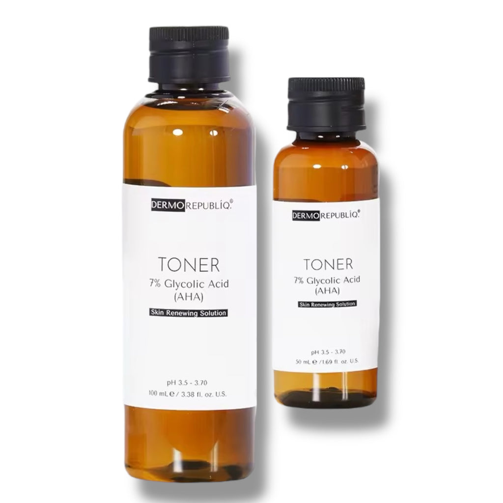 DERMOREPUBLIQ - TONER 7% Glycolic ( AHA ) Skin Renewing Solution ( TONER )