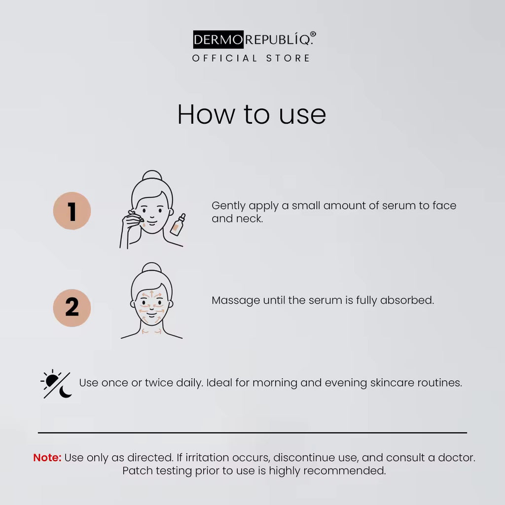 DERMOREPUBLIQ - Serum 10% Niacinamide + Hyaluronic Acid 30 ml ( HIGH STRENGTH FORMULA )