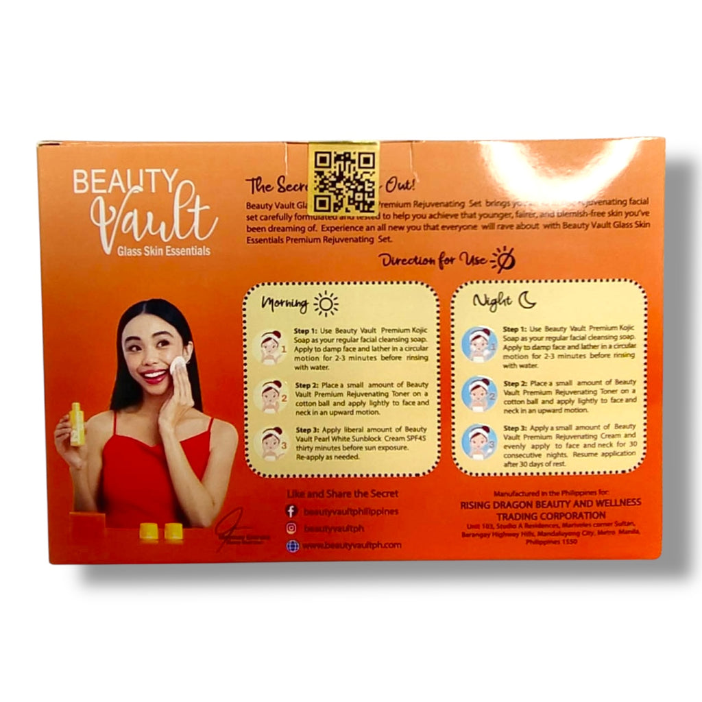 Beauty Vault - Premium Rejuvenating set ( orange )