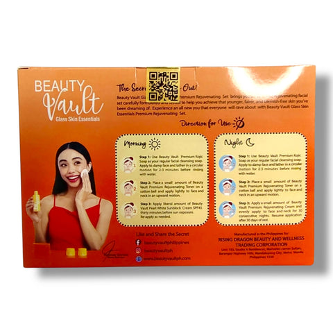 Beauty Vault - Premium Rejuvenating set ( orange )