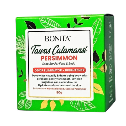 Bonita - Tawas Calamansi Persimmon Soap 80g