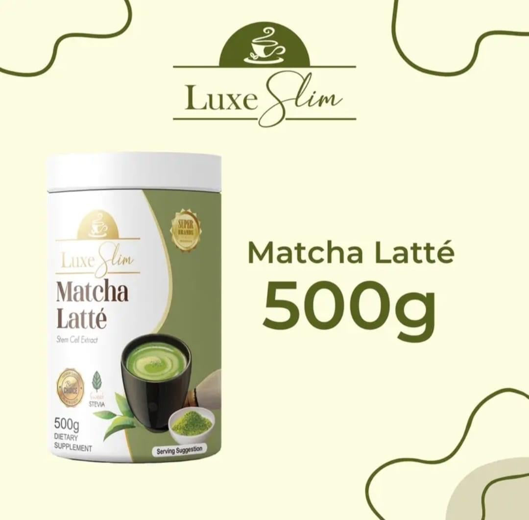 Luxe Slim - MATCHA LATTE - Half Kilo Canister 500g - MATCHA