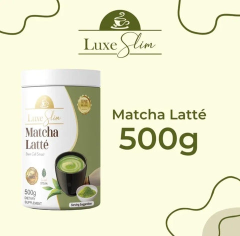 Luxe Slim - Matcha Latte - Half Kilo Canister 500g