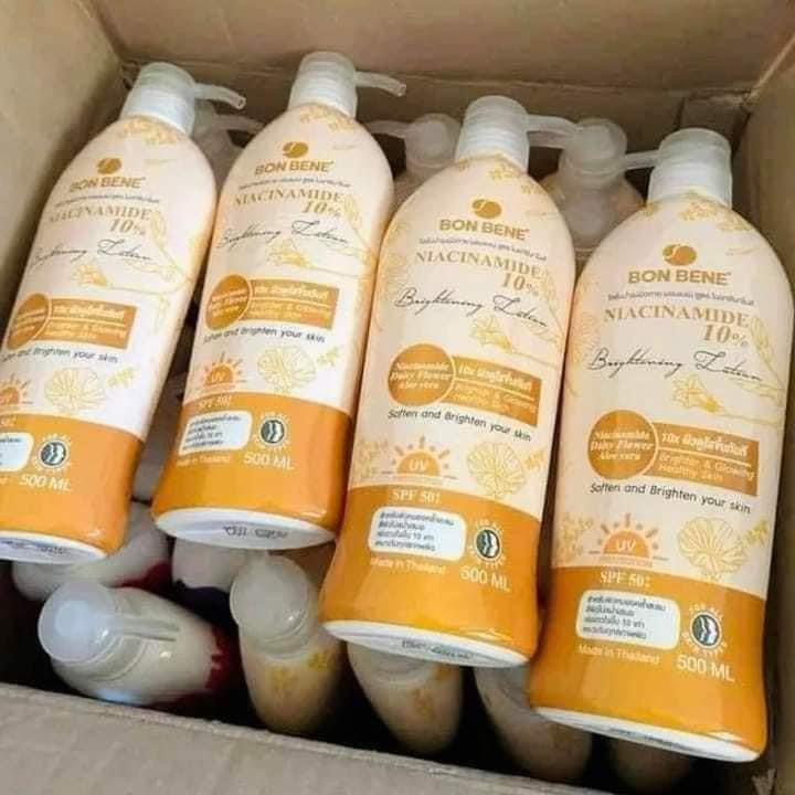 Bon Bene - NIACINAMIDE 10% Brightening Lotion SPF 50 - 500 ML