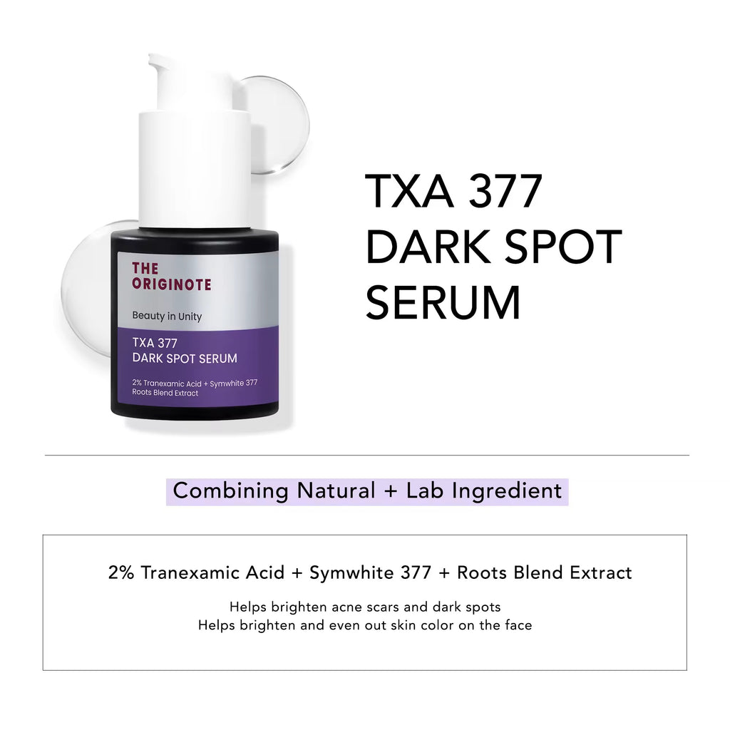 The Originote - Beauty in Unity TXA 377 Dark Spot Serum 20ml ( PURPLE )