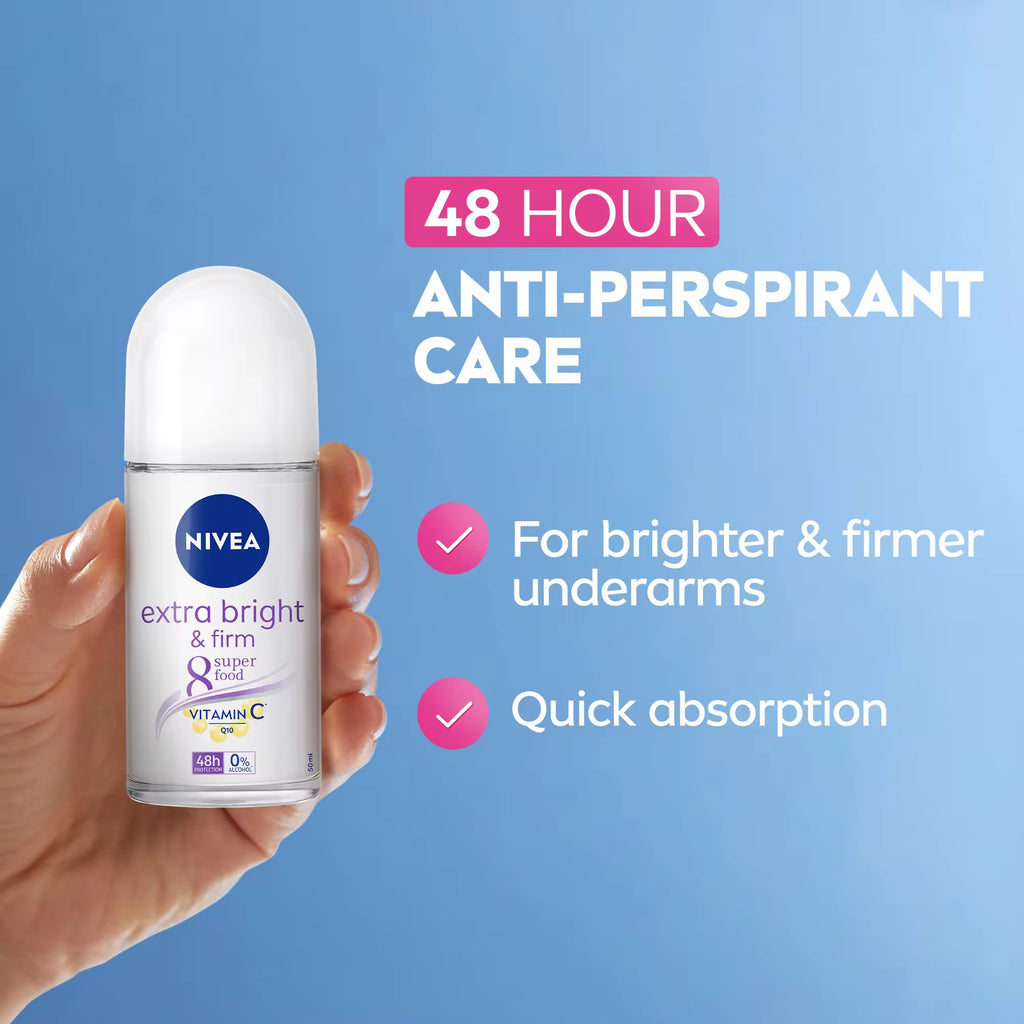 Nivea - Extra Bright and Firm - Vitamin C Q10 Deodorant 50ml