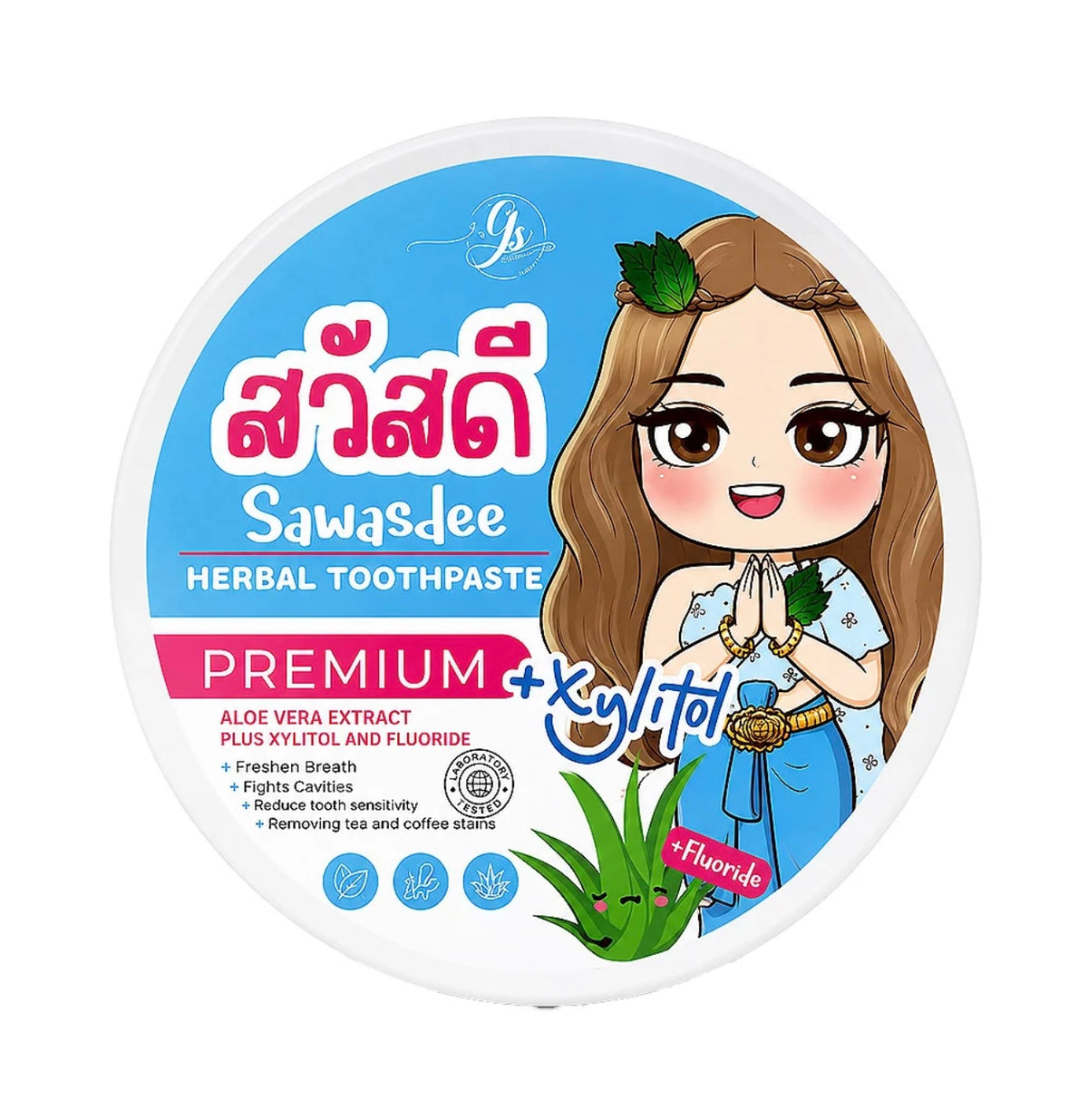 Glow Skin Thailand - Sawasdee Herbal Toothpaste - 25g