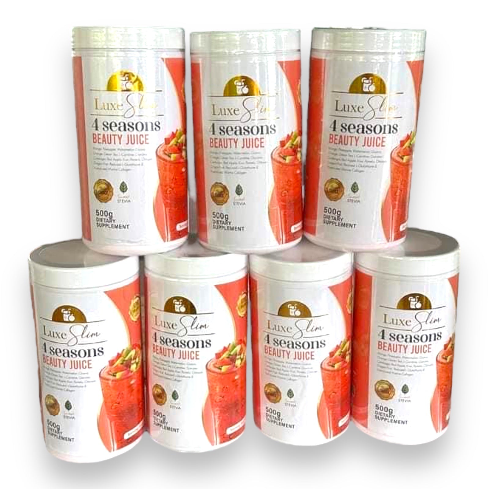 Luxe Slim - 4 Seasons Beauty Juice - HALF KILO Canister 500g -