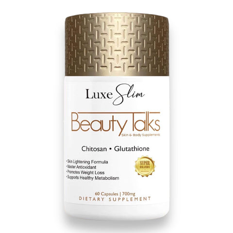Luxe Slim - Beauty Talks Skin and Body Supplements - Chitosan Glutathione 60 Capsules