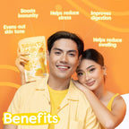 Dear Face - Beauty Milk - Premium Japanese Sweet MANGO  - Antioxidant Drink 180g Mo