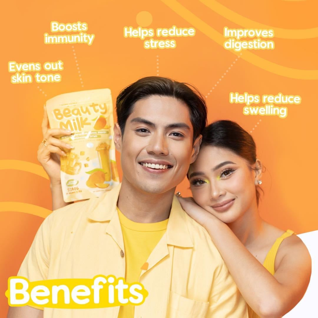 Dear Face - Beauty Milk - Premium Japanese Sweet MANGO  - Antioxidant Drink 180g Mo
