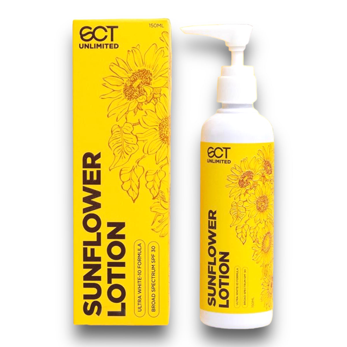 SCt Unlimited Sunflower Lotion My Care Kits
