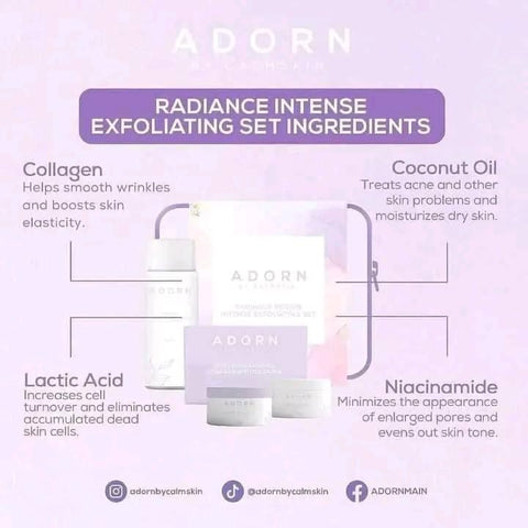 ADORN - Radiance Potion Intense Exfoliating Set