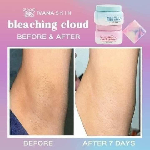 Ivana Skin - Bleaching Cloud Soap - Face and Body 10X Whitening Soap - 1 pc 70g