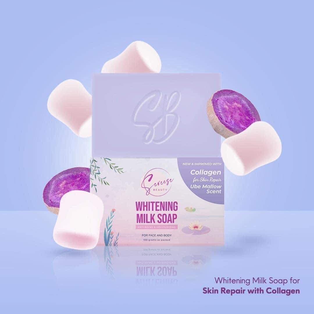 Sereese Beauty - Whitening Milk Soap - NEW VARIANTS - Retinol, Niacinamide, Vitamin C, Cica, Collagen 100g