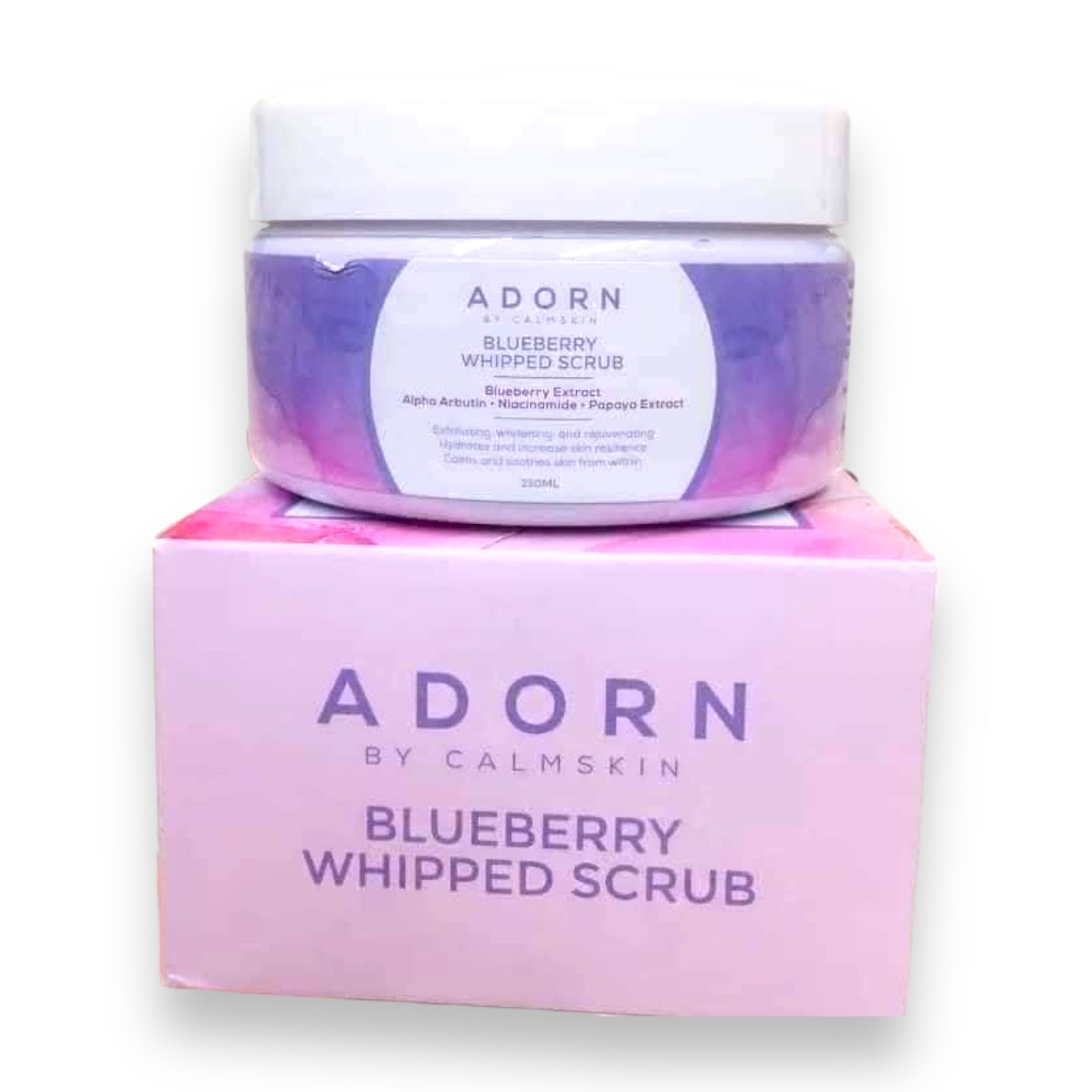 Adorn by CalmSkin - Blueberry Whipped Scrub 250 ML