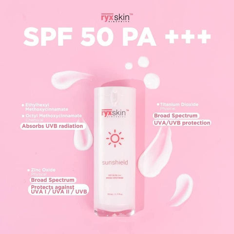 Ryx Skin - Sunshield SPF 50 PA +++ 50 ML