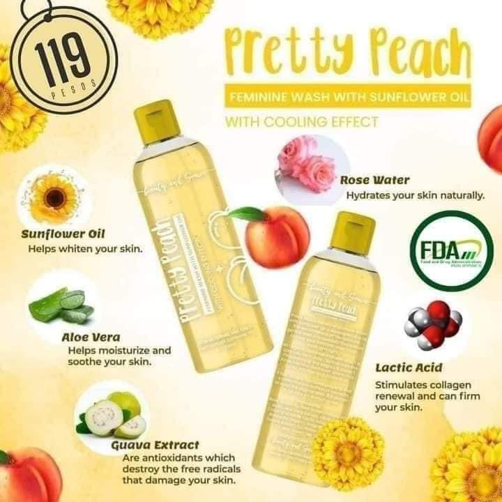 Beauty and Graces - Pretty Peach Feminine Wash 150ML