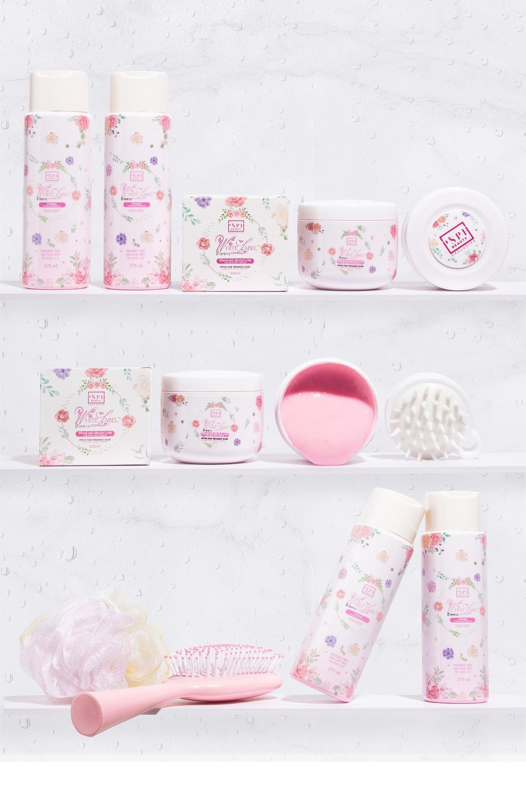 PSPH Beauty - White Label Mousse Shampoo Damage Repair 275 ML