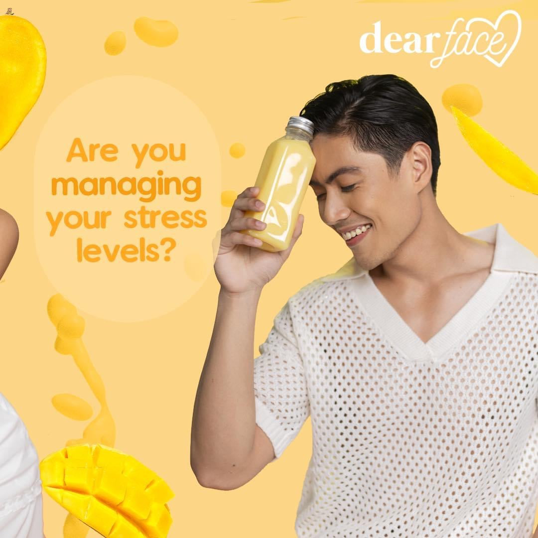 Dear Face - Beauty Milk - Premium Japanese Sweet MANGO  - Antioxidant Drink 180g Mo
