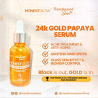 Transformed Skin - Honest Glow 24K Golf Papaya Serum 30 ML